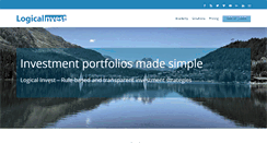 Desktop Screenshot of logical-invest.com